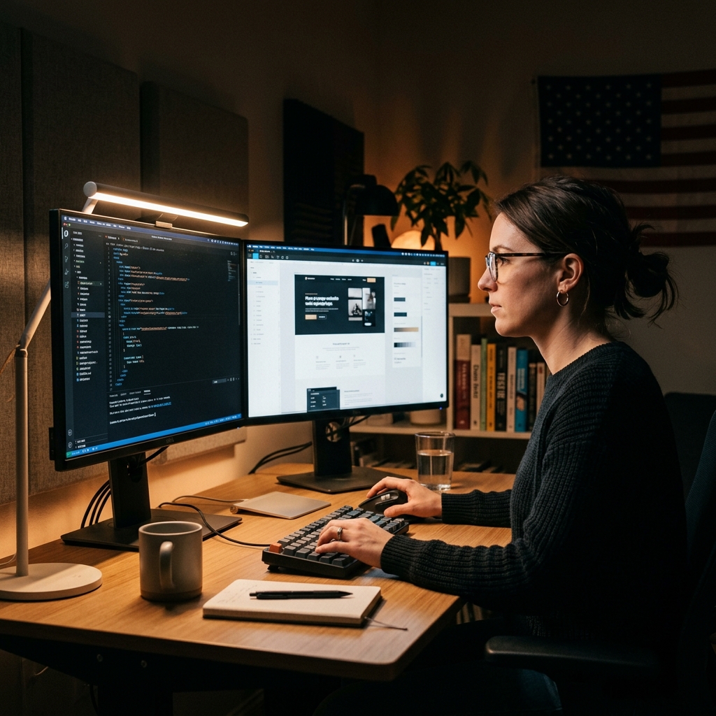 Anthony Jones — Web Designer and Marine Corps veteran